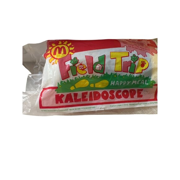Vintage McDonalds Field Trip Happy Meal Kaleidoscope Toy New Sealed - Picture 1 of 3